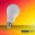 لامپ حبابی 9 وات کم مصرف افراتاب