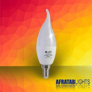 لامپ ال ای دی اشکی 7 وات افراتاب با کیفیت