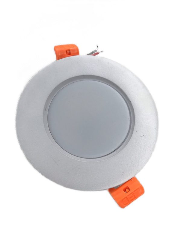چراغ پنل سقفی 8 وات LED SMD توکار گرد خورشید شب سفید