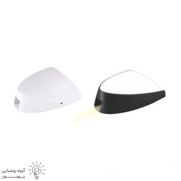 چراغ دکوراتیو دیواری مثلثی جت 20وات ضد آب-2