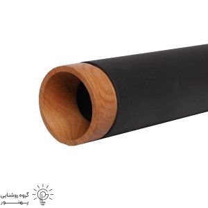 چراغ سقفی روکار 20سانتی چوب و فلز