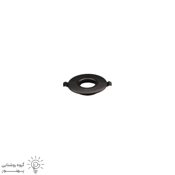 قاب هالوژن سقفی توکار تخت متحرک دایره ای پارس لایت-4