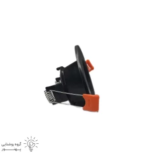قاب هالوژن سقفی توکار دایره ای ABS-2