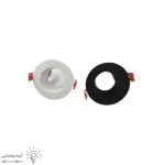 قاب هالوژن سقفی توکار دایره ای ABS-4
