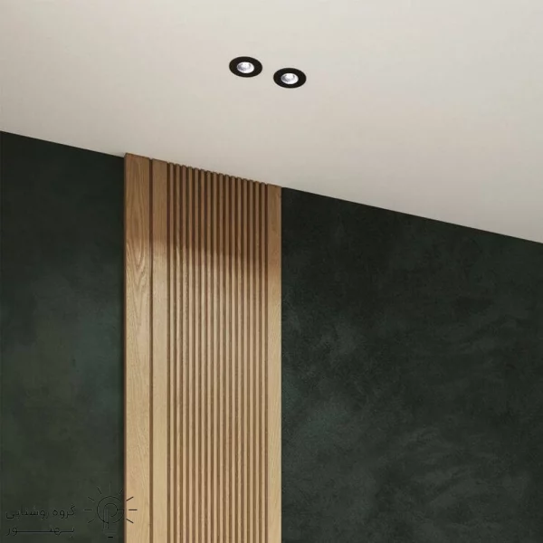قاب هالوژن سقفی توکار دایره ای ABS-6