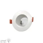 قاب هالوژن سقفی توکار دایره ای ABS-7