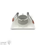 قاب هالوژن سقفی توکار مربعی دارک-2