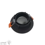 قاب هالوژن سقفی توکار گرد وسط متحرک-2