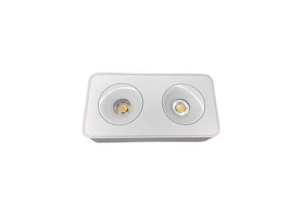 چراغ سقفی روکار مستطیلی COB 2*12W