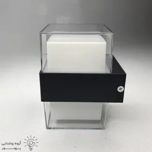 چراغ دیواری مربع کوچک پلکسی 10وات-3