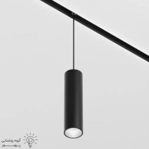 چراغ استوانه ای مگنتی باریک 20 وات آویز-2