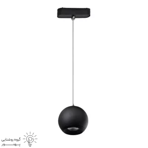 چراغ اسپات مگنتی گرد آویز باریک 10 وات موضعی