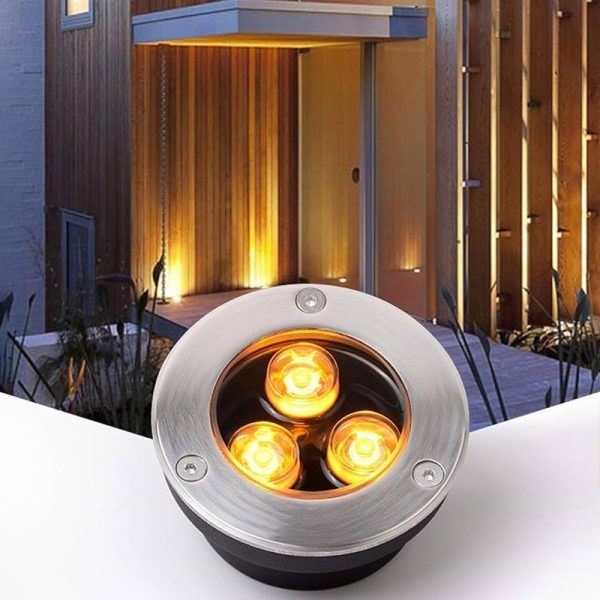 چراغ دفنی گرد 1*3 وات LED
