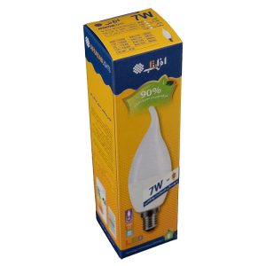 لامپ حبابی اشکی 7 وات افراتاب