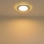 چراغ سقفی توکار 9 وات گلاریس