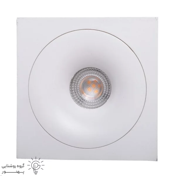 قاب هالوژن تک مربع ABS-2