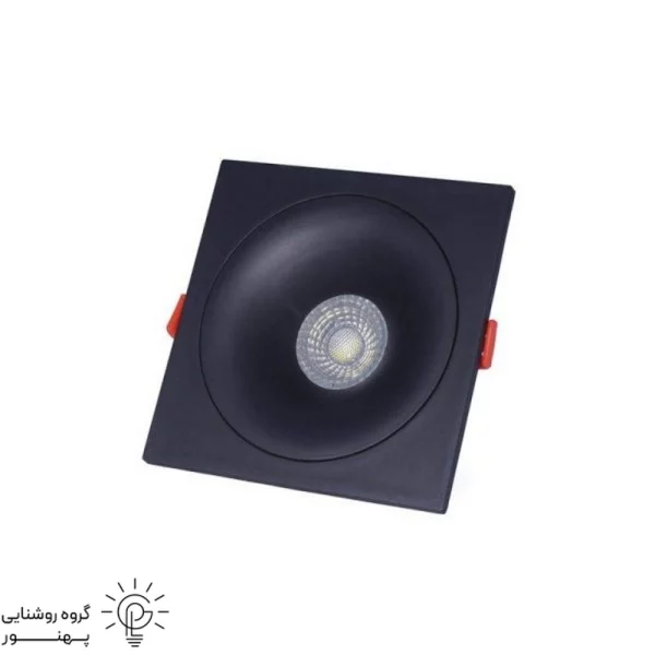 قاب هالوژن تک مربع ABS-5
