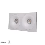 قاب هالوژن دو شعله ABS-4