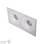 قاب هالوژن دو شعله ABS-6