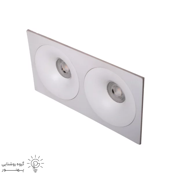 قاب هالوژن دو شعله ABS-6