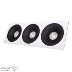 قاب هالوژن سه شعله ABS-2