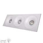قاب هالوژن سه شعله ABS-3