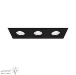 قاب هالوژن سه شعله ABS-7