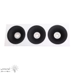 قاب هالوژن سه شعله ABS-8
