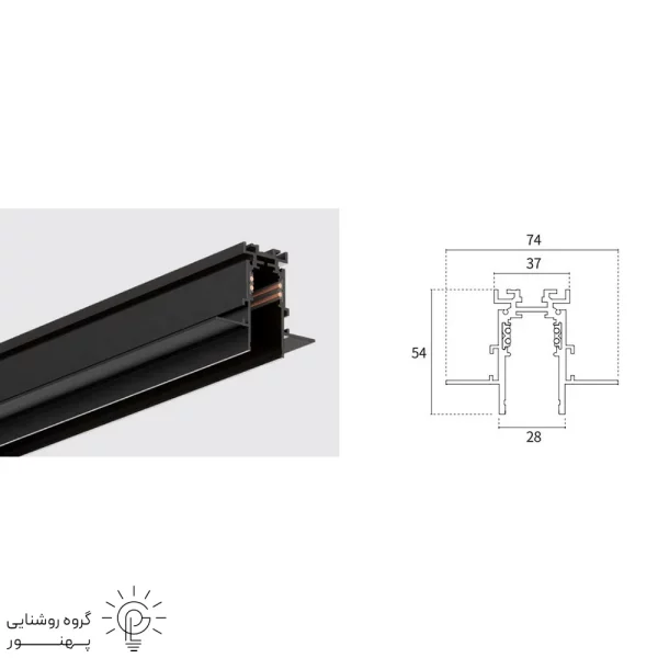 ریل مگنتی ساده-7