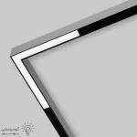 چراغ مگنتى زاويه دار کنج 90درجه-3