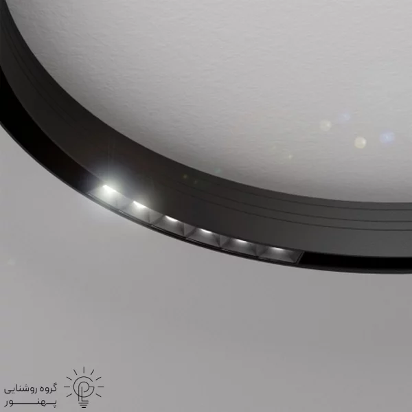 چراغ مگنتي دات توكار دايره-3
