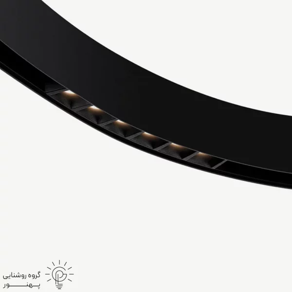 چراغ مگنتي دات توكار دايره