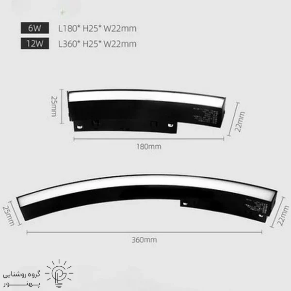 چراغ مگنتي دات لاينرتوكار دايره-4