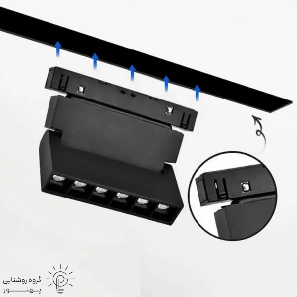 چراغ مگنتی دات متحرک نقطه ای-2