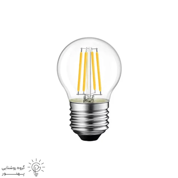 لامپ اديسونى G45_4w فيلمانی