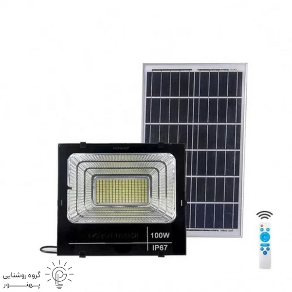 پرژكتور خورشيدي SMD پنل جدا