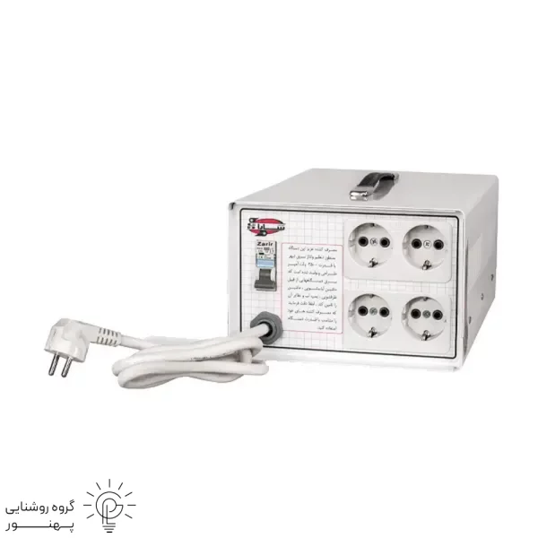 استابلایزر تمام اتوماتیک 3500 ولت آمپر (مخصوص ماشین لباسشویی و ظرفشویی) کد34-2
