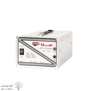 مبدل برق 12 به 220 ولت 200 وات (اکویی) کد11