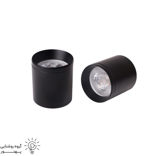 چراغ استوانه روكار 10cm
