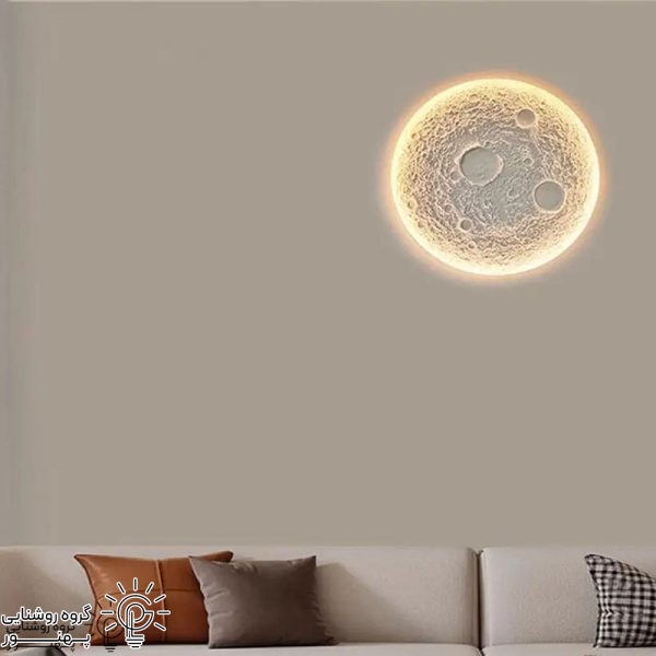 خرید فرم گچى ديوارى مدل ماه كد ٧٣٦