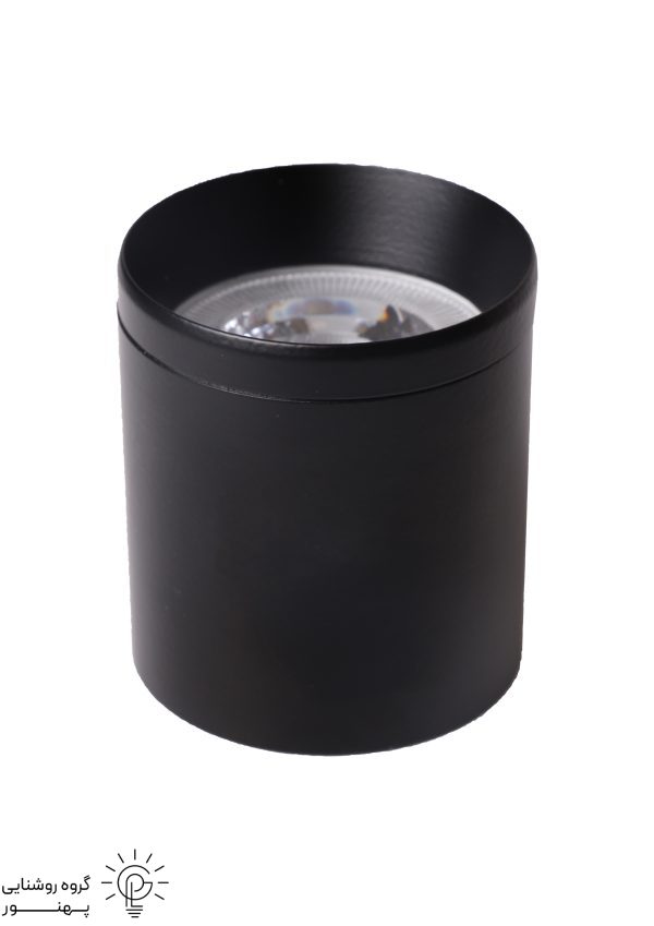 چراغ استوانه روكار 10cm