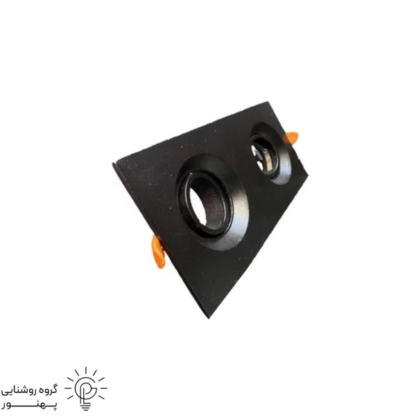 فرم هالوژن مستطيل دو شعله الومينيوم
