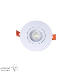 فرم هالوژن گرد تخت ABS