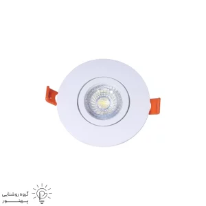 فرم هالوژن گرد تخت ABS