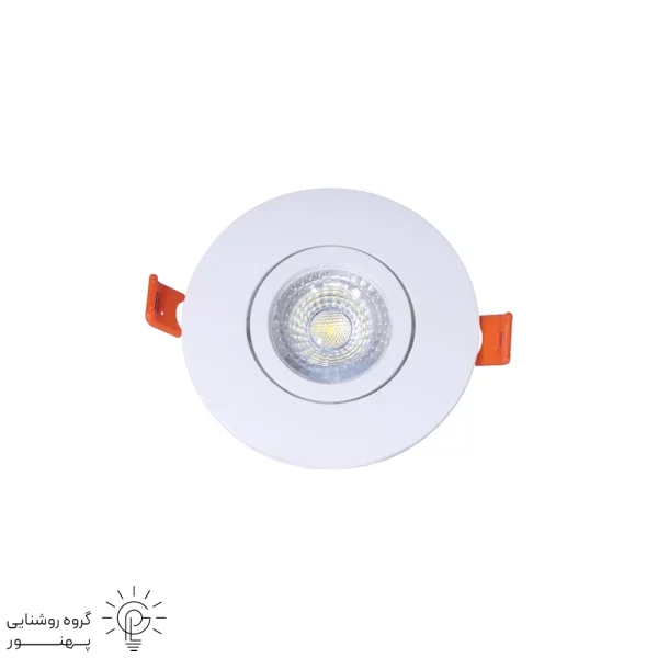 فرم هالوژن گرد تخت ABS