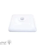 چراغ سقفى سنسوردار مربع با مدار اضطراري شيله مدل SC986E کد4404