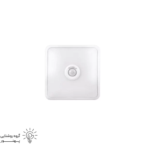 چراغ سقفى سنسوردار مربع با مدار اضطراري شيله مدل SC986E کد4404-3