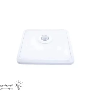 چراغ سقفى سنسوردار مربع با مدار اضطراري شيله مدل SC986E کد4404