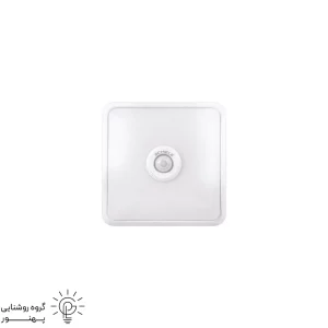 چراغ سقفى سنسوردار مربع شيله مدل SC986 کد4403-2