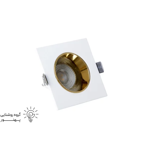 قاب هالوژن مربع abs کد6643